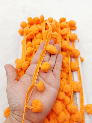 9 yards x Wholesale Tropical Pom Pom Fringe Trim, Pompom Trimming, Tassels